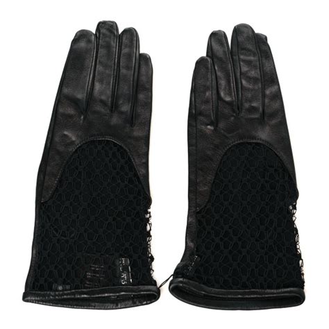 gucci mesh gloves